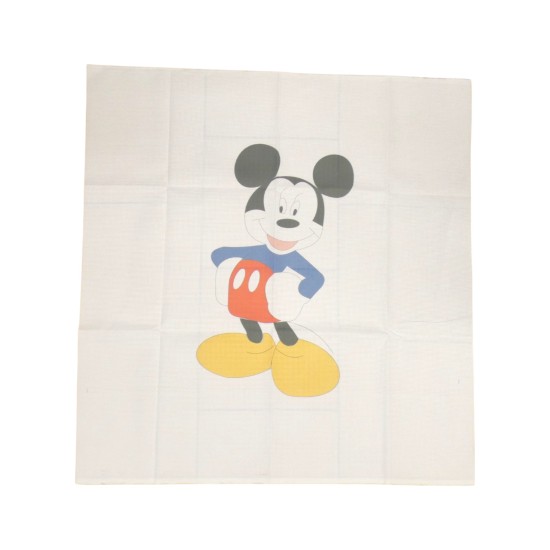 Πικέ κουβέρτα mickey 0,90 x 0,90 m Ανθέμιο ()