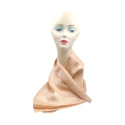 Γυναικεία εσάρπα σάπιο μύλο με χρυσοκλωστή και σχέδιο εμπριμέ 1,90 x 0.70 m