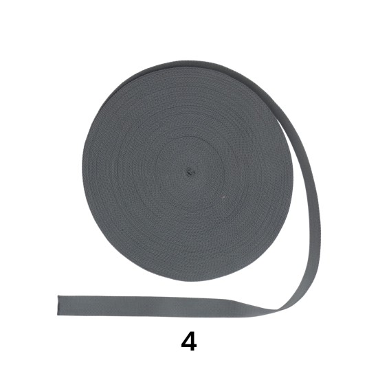 Ιμάντας βαμβακερός σε Ανθρακί 3cm ()