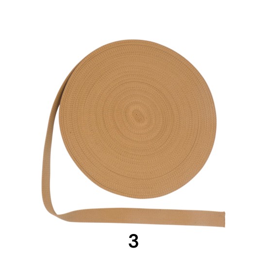 Ιμάντας βαμβακερός σε Μπεζ 3cm ()
