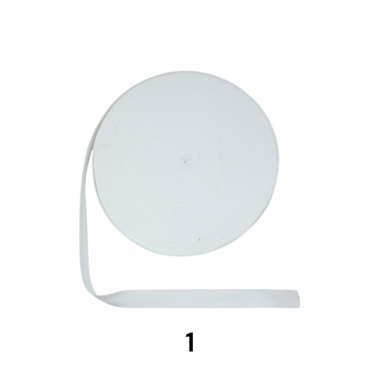 Ιμάντας βαμβακερός σε Λευκό 3cm ()