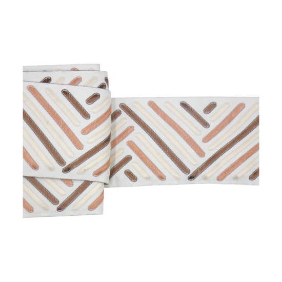 Φαρδιά τρέσα τύπου μποχο 8 cm ()