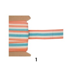 Τρέσα στυλ boho σε 2 χρώματα 3,5cm 