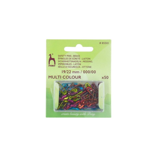 Παραμάνες πολύχρωμες 19/22mm (50τμχ) ()