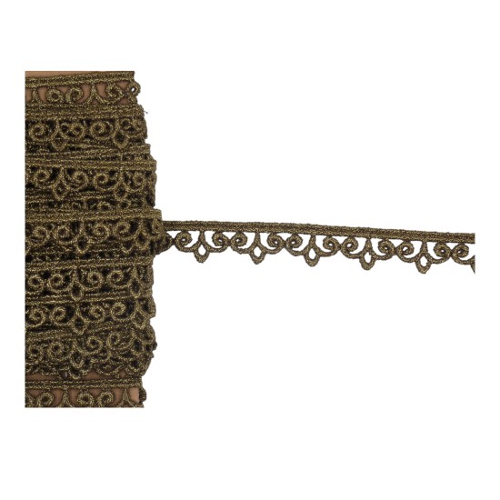 ΛΑΣΕ ΔΑΝΤΕΛΑ ΧΡΥΣΟ ΣΚΟΥΡΟ 1,5 CM ()