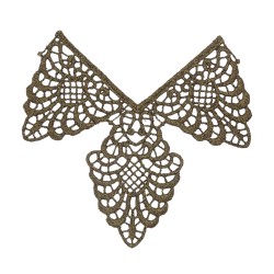 Λασέ Μηχανής γωνία χρυσό σκούρο 13 cm