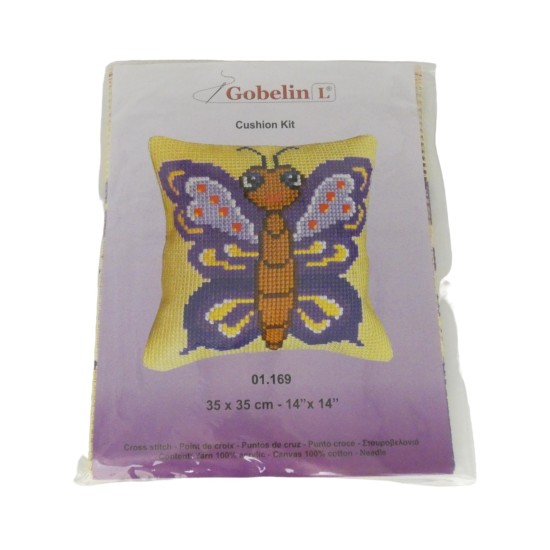 Kit μαξιλαράκι παιδικό πεταλούδα ()