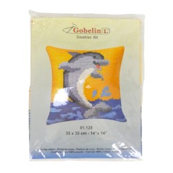 Kit μαξιλαράκι παιδικό δελφίνι