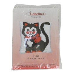 Kit μαξιλαράκι παιδικό γατούλα