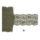Δαντέλα ατραντέ ελαστική  6.5 cm σε 28 χρώματα  (105211)