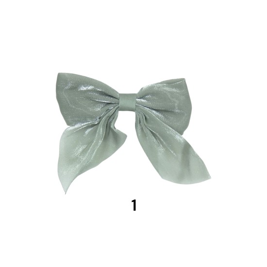 Μπαρέτα Κλίπς φιόκγος μαλλιών από οργαντίνα σε 3 χρώματα ()