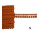 Δαντέλα Βαμβακερή Με Σχέδιο 2.5cm ( 7 χρώματα)   (103701)