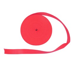 Ιμάντας πολυεστερικός 3.5cm σε κόκκινο