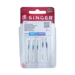 Βελόνες για τζιν SINGER Νο 90/14 100/16