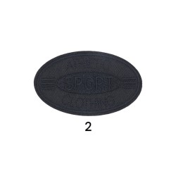 Θερμοκολλητικό μοτιφ Sport σε 6 χρώματα 8,5 x 5 cm