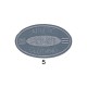 Θερμοκολλητικό μοτιφ Sport σε 6 χρώματα 8,5 x 5 cm  (100407)