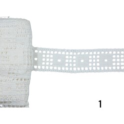 δαντέλα ατραντέ  3cm σε 2 χρώματα