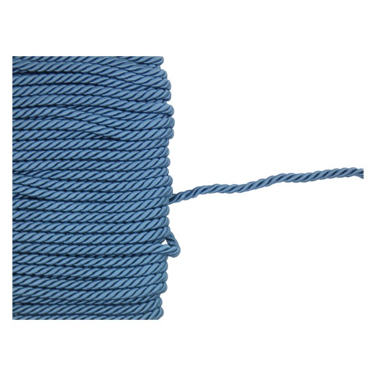 Κορδόνια ρεγιόν baby blue 4mm ()