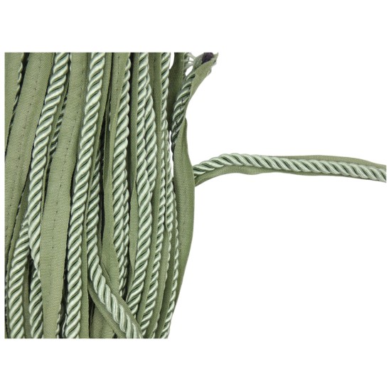 Κορδόνια ρεγιόν με πατούρα μέντα 6mm ()