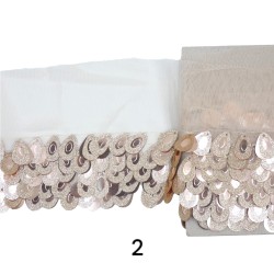 Kρόσσι χρυσό ματ σε 5 χρώματα 6cm