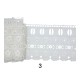  Δαντέλα φλός με τρου-τρου  10cm  (112951)