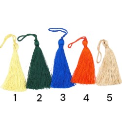 Φούντα ρεγιόν σε 5 χρώματα 11cm Φούντα ρεγιόν σε 5 χρώματα 11cm