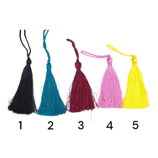 Φούντα ρεγιόν σε 5 χρώματα 11cm  ()