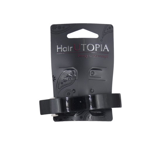 Κλασική μπαρέτα κλιπ σε μαύρο ()