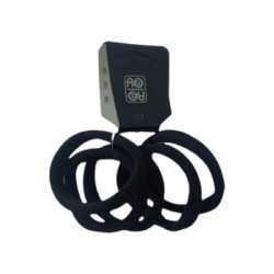 Λαστιχάκια Μαλλιών Γυναικεία λεπτά (0.5cm) μαύρα 6τμχ Λαστιχάκια Μαλλιών Γυναικεία λεπτά (0.5cm) μαύρα 6τμχ