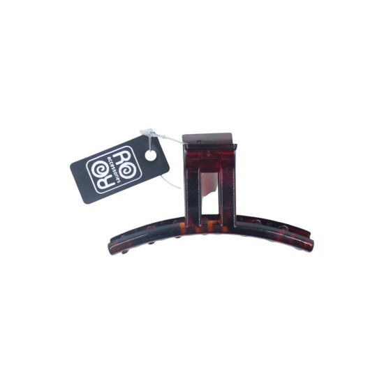 Kλάμερ μαλλιών καφέ 8.5 cm ()