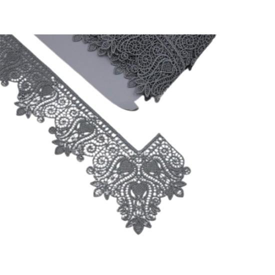 Γωνία λασέ μηχανής ασημί ανοιχτό 7,5 cm (98430)