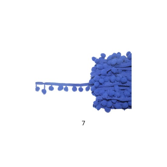 Τρέσα με Πον Πον 2cm σε 18 χρώματα  (93200)