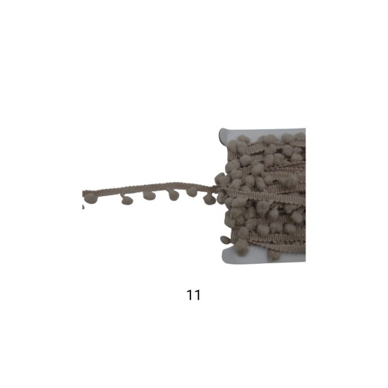 Τρέσα με Πον Πον 2cm σε 18 χρώματα  (93204)