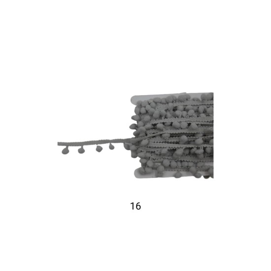 Τρέσα με Πον Πον 2cm σε 18 χρώματα  (93208)