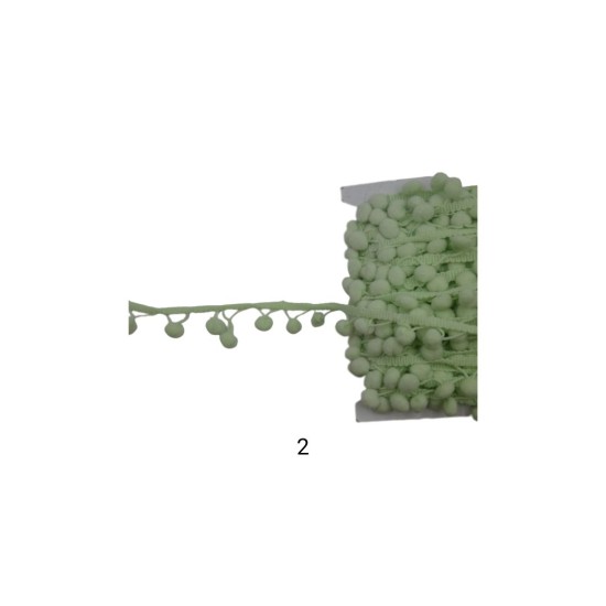 Τρέσα με Πον Πον 3cm σε 3 χρώματα  (106679)