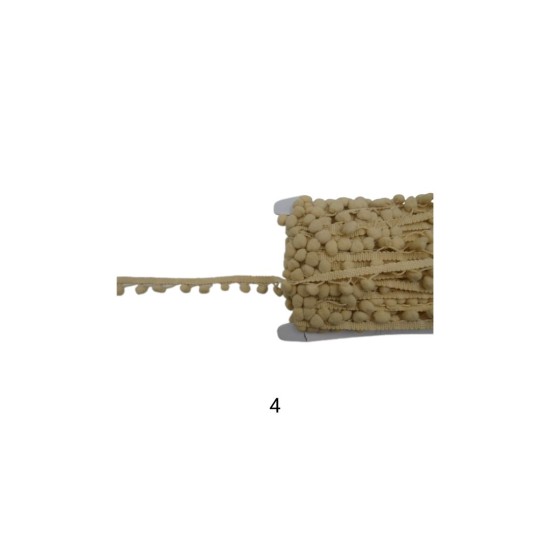 Τρέσα με Πον Πον 3cm σε 3 χρώματα  (106680)