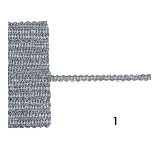 Τρεσάκι σε 3 χρώματα 0,8cm  ()