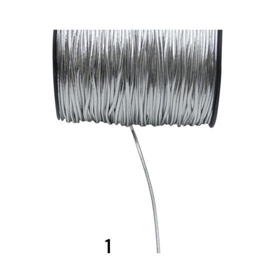 Kορδόνι ελαστικό χρυσό-ασημί ()