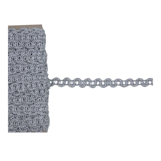 Τρεσάκι σε ασημί 0,8cm  ()