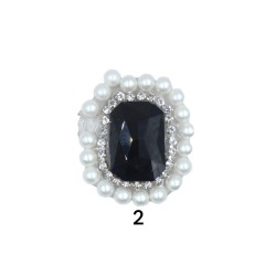 Θερμοκολλητικό μοτίφ με πέτρα, στρας και πέρλες σε 9 χρώματα 4 x 3,5 cm Θερμοκολλητικό μοτίφ με πέτρα, στρας και πέρλες σε 9 χρώματα 4 x 3,5 cm