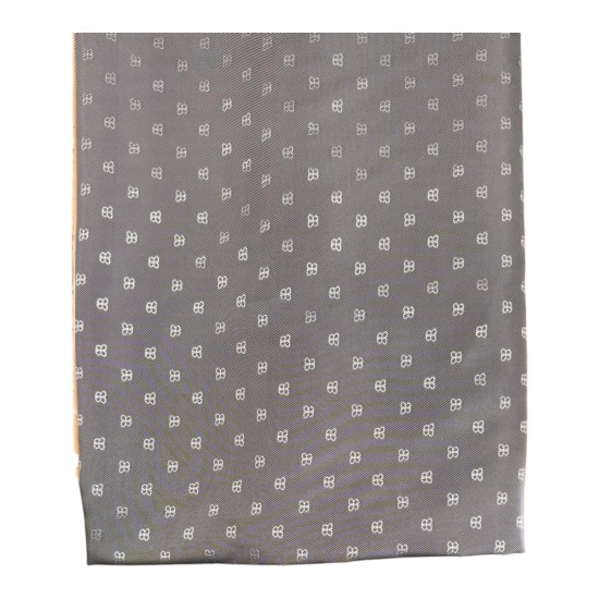 Polyester φόδρα γκρι με σχέδιο πεταλούδες Φ- 1,5 μ ()