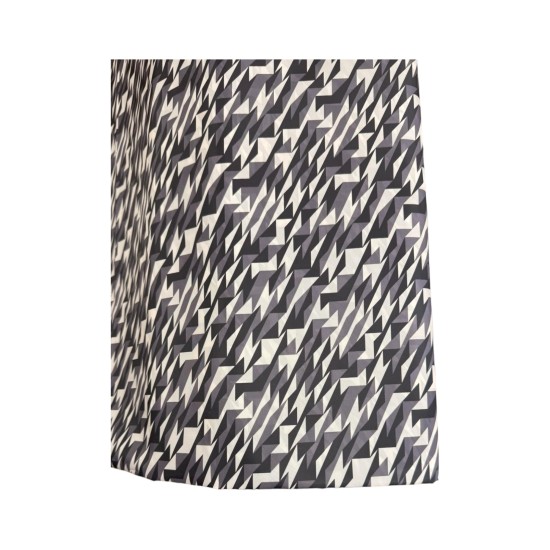 Polyester φόδρα με γεωμετρικά σχήματα Φ- 1,5 μ ()