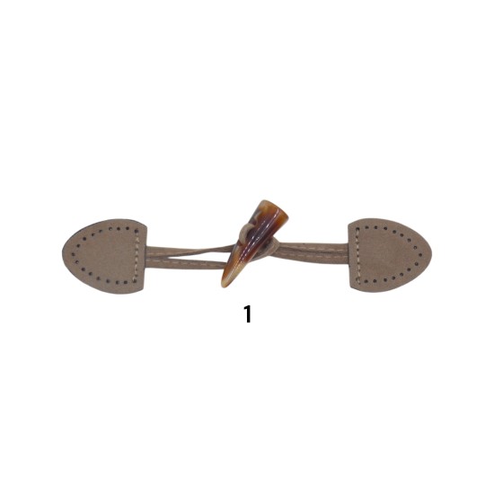 Κουμπώματα Μοντγκόμερι σε 2 χρώματα 18.5 cm () Κουμπώματα Μοντγκόμερι σε 2 χρώματα 18.5 cm ()