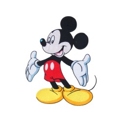 Θερμοκολλητικό μοτιφ mickey 19x15 cm