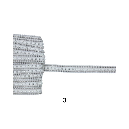 Tρέσα με αλυσιδάκι και τρουξ σε 4 χρώματα 1,5 cm (105636) Tρέσα με αλυσιδάκι και τρουξ σε 4 χρώματα 1,5 cm (105636)