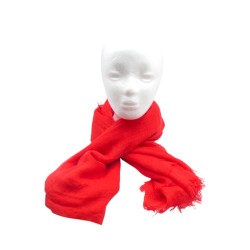 Φουλάρι γάζα σε χρώμα κόκκινο 2,00 x 1.00