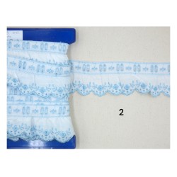 δαντέλα τρουτρου 4cm σε 4 χρώματα 