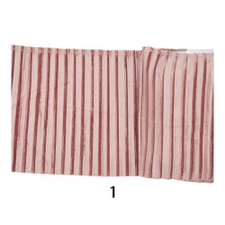 τρεσα πλισέ φαρδύ Βελούδο σε σάπιο μήλο 18cm