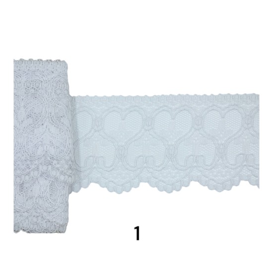 Δαντέλα κορδονέ  (5 χρώματα) 7cm ()