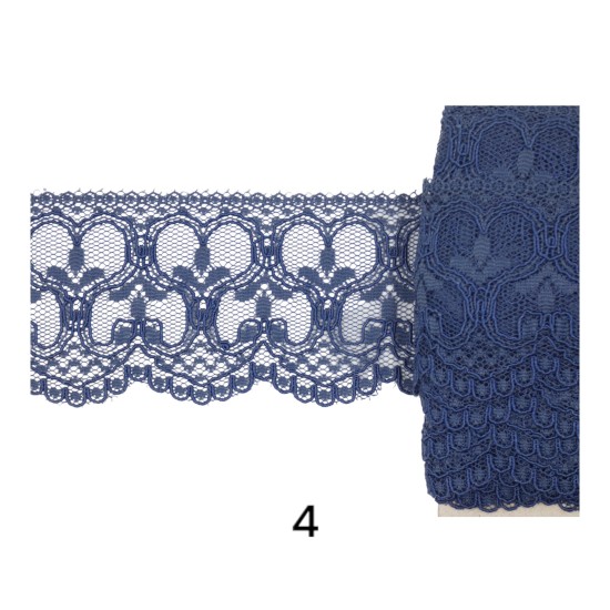 Δαντέλα κορδονέ  (5 χρώματα) 7cm (106773)